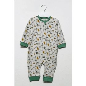 Ladybirds BBTF20325 Unisex Bebek Baskılı Fermuarlı Tulum