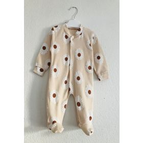 Ladybirds PPTYKHV Kız Bebek Papatya Desenli Uzun Kollu Patikli Tulum
