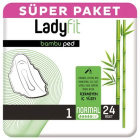 Ladyfit 24x2 48 Adet Bambu Normal Ped