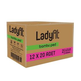 Ladyfit Bambu Süper Uzun 12x20 Ped