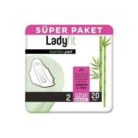 Ladyfit Bambu Süper Uzun 12x20 Ped