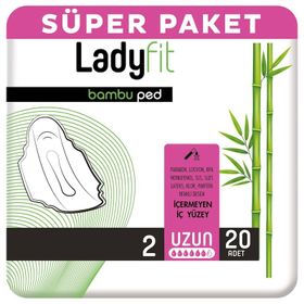 Ladyfit Bambu Süper Uzun 20 Ped