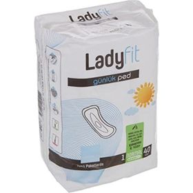 Ladyfit Günlük Ped 40x24 Süper Normal Ped
