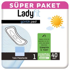 Ladyfit Normal 40 Adet Günlük Ped