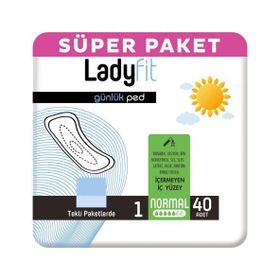 Ladyfit Normal 40 Adet Günlük Ped