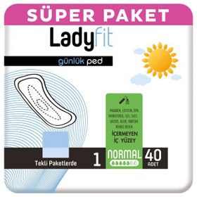 Ladyfit Normal 40x5 200 Adet Günlük Ped