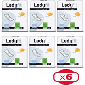 Ladyfit Normal 40x6 240 Adet Günlük Ped