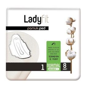 Ladyfit Normal 8 Adet Pamuk Ped