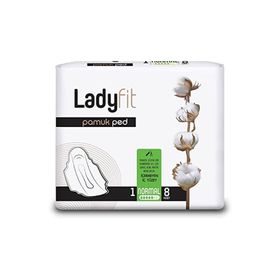 Ladyfit Normal 8 Adet Pamuk Ped