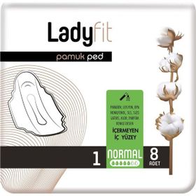 Ladyfit Normal 8 Adet Pamuk Ped