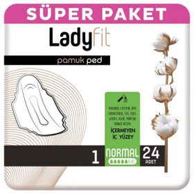 Ladyfit Pamuk Süper Normal 24 Ped