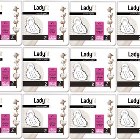 Ladyfit Uzun 12x7 Adet Pamuk Ped