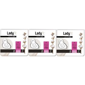 Ladyfit Uzun 3x7 Adet Pamuk Ped