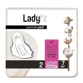 Ladyfit Uzun 7 Adet Pamuk Ped