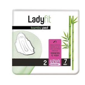 Ladyfit Uzun 7 Adet Pamuk Ped