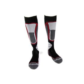 Lafuma LFV1009 Siyah-Gri-Kırmızı Colorado Kayak & Snowboard Çorabı