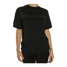 Lafuma LFV1012 Modal Unisex Kısa Kol Teknik Siyah Erkek T-shirt