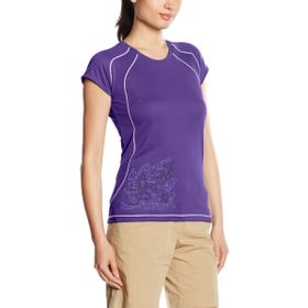 Lafuma LFV10501 Eflatun Graphic Dry Kadın T-Shirt