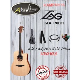 Lag GLA T70DCE Elektro Akustik Gitar