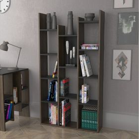 Lagomood Antrasit Ceviz Vito Kitaplık