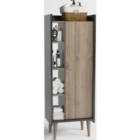 Lagomood Lagomood Ruby Antrasit Çok Amaçlı Dolap