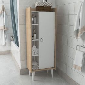 Lagomood Ruby Beyaz Meşe Çok Amaçlı Dolap