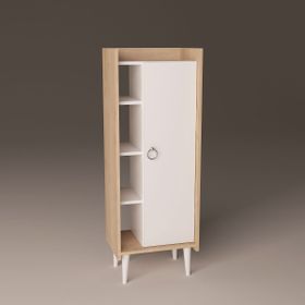 Lagomood Ruby Beyaz Meşe Çok Amaçlı Dolap