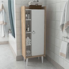 Lagomood Ruby Beyaz Meşe Çok Amaçlı Dolap