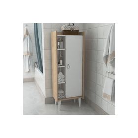Lagomood Ruby Beyaz Meşe Çok Amaçlı Dolap