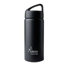 Laken 0.50 Lt Siyah Çelik Klasik Termos