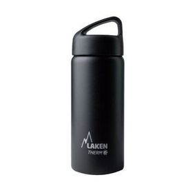 Laken 0.50 Lt Siyah Çelik Klasik Termos