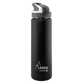 Laken 0.75 L Siyah Summit Çelik Termos
