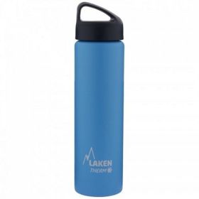 Laken 0,75 lt Cyan Paslanmaz Çelik Termo Şişe