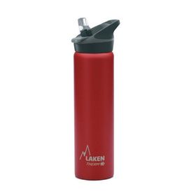 Laken 0,75 Lt Kırmızı Çelik Jannu Termos