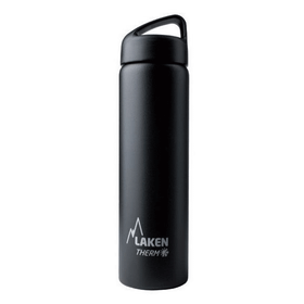Laken 0,75 Lt Siyah Çelik Termos