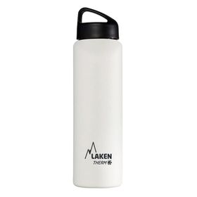 Laken 18/8 Çelik Classic 1 lt Beyaz Termos