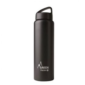 Laken Çelik Classic 1 lt Siyah Termos