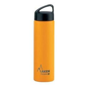 Laken Çelik İspanya Üretimi 18/8 Klasik Termos Şişe 0.75L Sarı