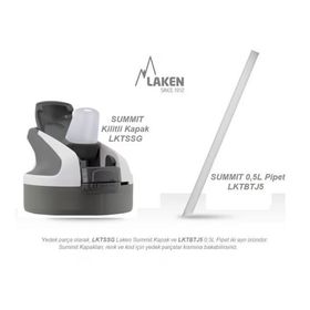 Laken GREENLKTS5V Summit 0.50 lt Paslanmaz Çelik Yeşil Şişe Termos