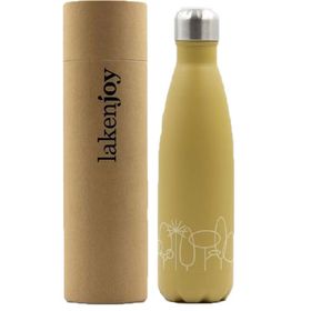 Laken LKDLJ50F Çelik 18/8 0.5 lt Drinklife Forest Sarı Termos