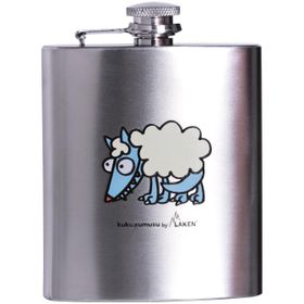 Laken LKKP8-E Çelik 18/8 KKMX 230ml Lobo Yassı Cep Matara