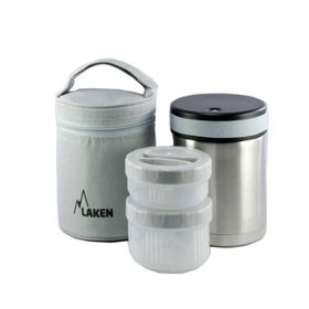 Laken LKP10 1 lt Paslanmaz Çelik Yemek Sefer Tası Termosu