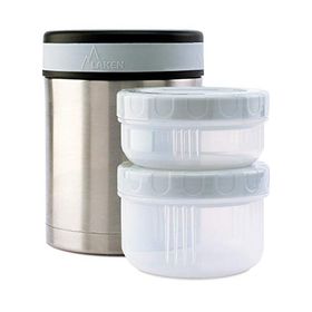 Laken LKP10 1 lt Paslanmaz Çelik Yemek Sefer Tası Termosu