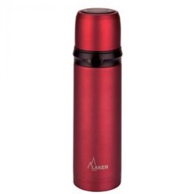 Laken LKTA7R Kırmızı 750 ml Çelik Klasik Termos Şişe