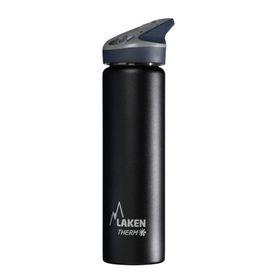 Laken LKTE7N Siyah 750 ml Çelik Futura Termos Şişe
