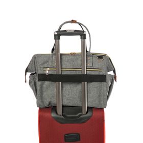 Lal Baby Baggage Bag Gri Omuz Askılı Anne Bebek Bakım Çantası