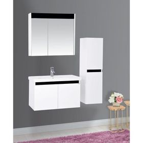 Lale 80 cm Banyo Dolabı
