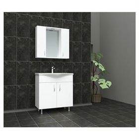 Lale 80 cm Banyo Dolabı