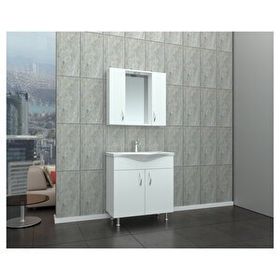 Lale 80 cm Banyo Dolabı