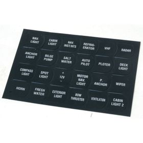 Lalizas 24 Parça Switch Paneller Sticker Seti